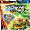 All Brands Hasbro Toys | Beyblade Burst Quaddrive Decay Perseus P7 & Destruction Belfyre B7 Dual Pack