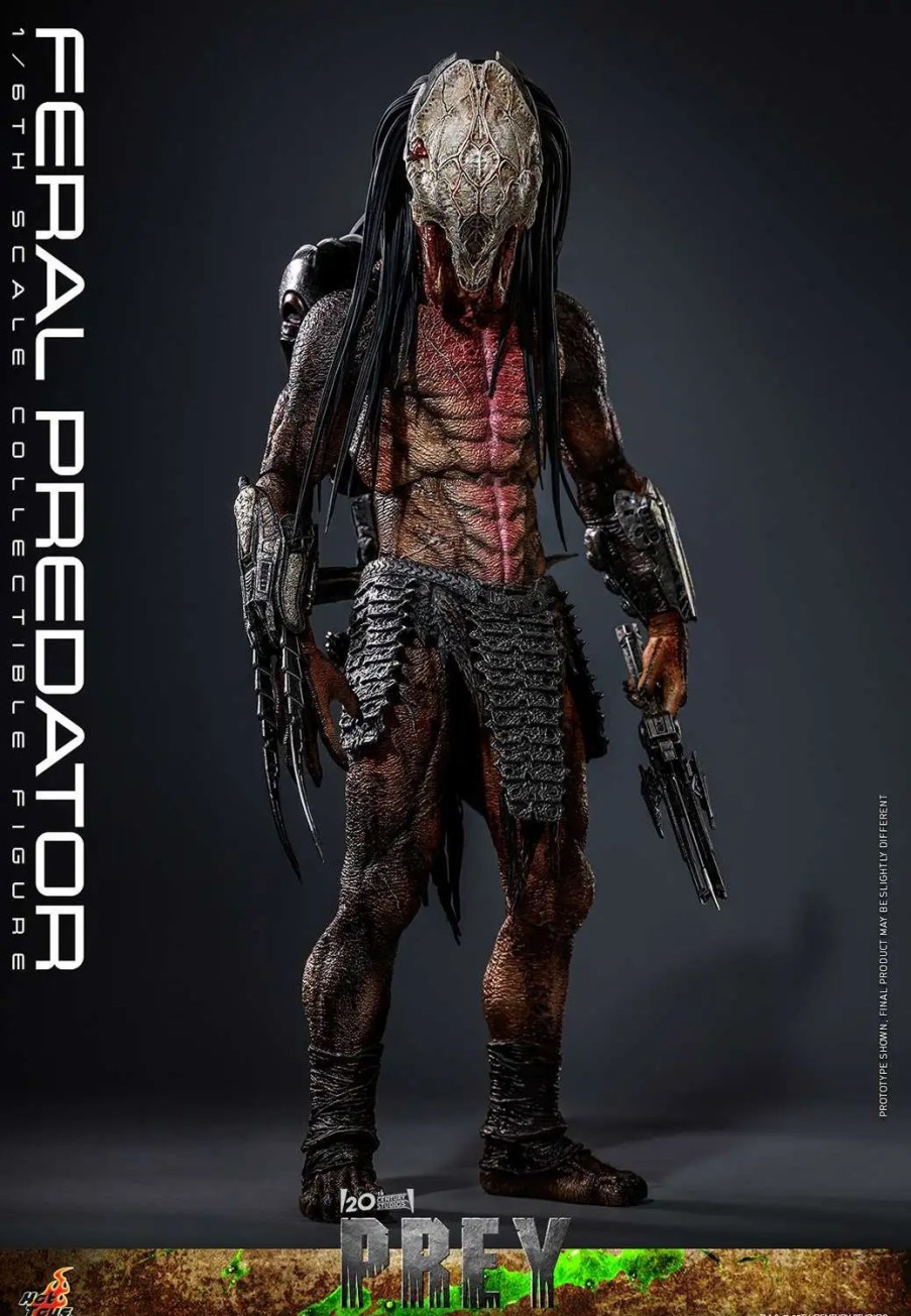 All Brands Hot Toys | Prey Movie Masterpiece Feral Predator 1/6 Collectible Figure (Pre-Order Ships May 2025)