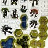 All Brands Catalyst Game Labs | Battletech Clan Invasion Additional Battlemechs & Terrain Punchboard