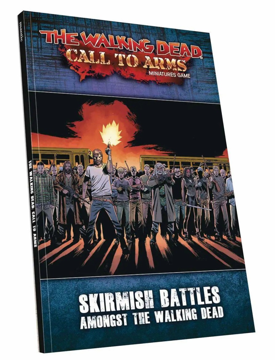 All Brands Skybound & Mantic | The Walking Dead Walking Dead Call To Arms Miniature Game Core Rulebook