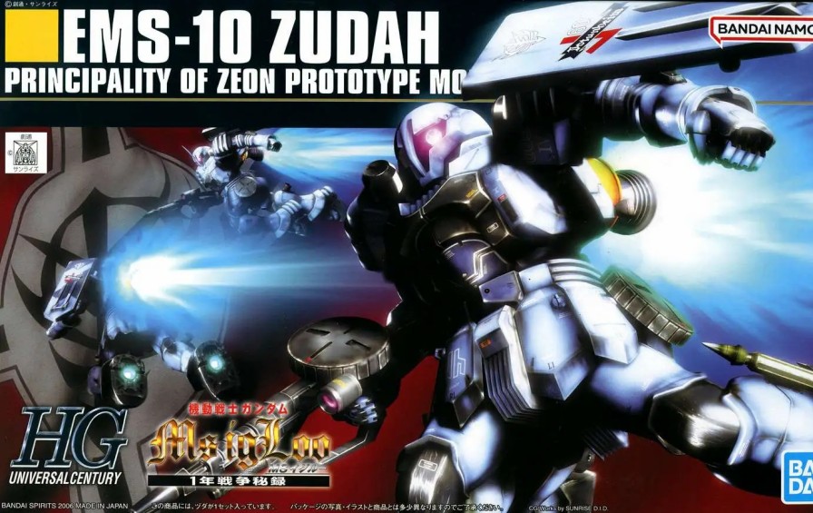 All Brands Bandai Japan | Gundam High Grade Universal Century Ems-10 Zudah 1/144 Model Kit