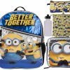 All Brands Accessory Innovations | Despicable Me Minions Movie Better Together Backpack & Lunch Kit