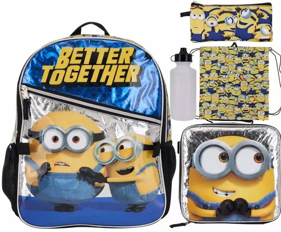 All Brands Accessory Innovations | Despicable Me Minions Movie Better Together Backpack & Lunch Kit