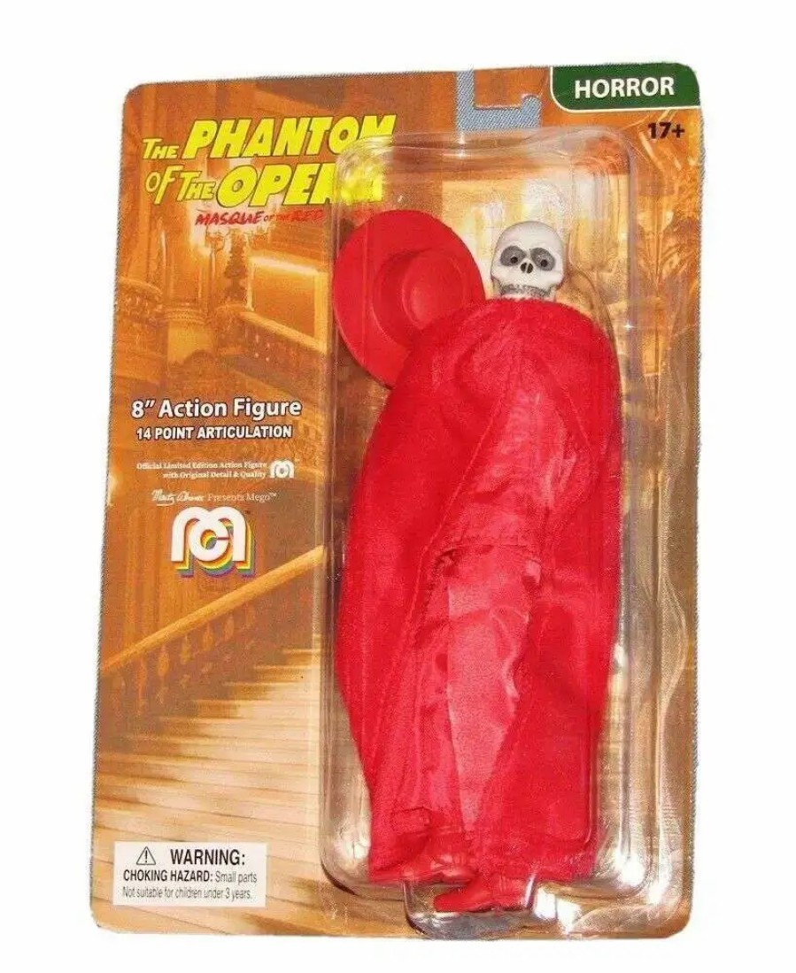 All Brands Mego Corp | The Phantom Of The Opera (2020) Masque Of Red Death Action Figure