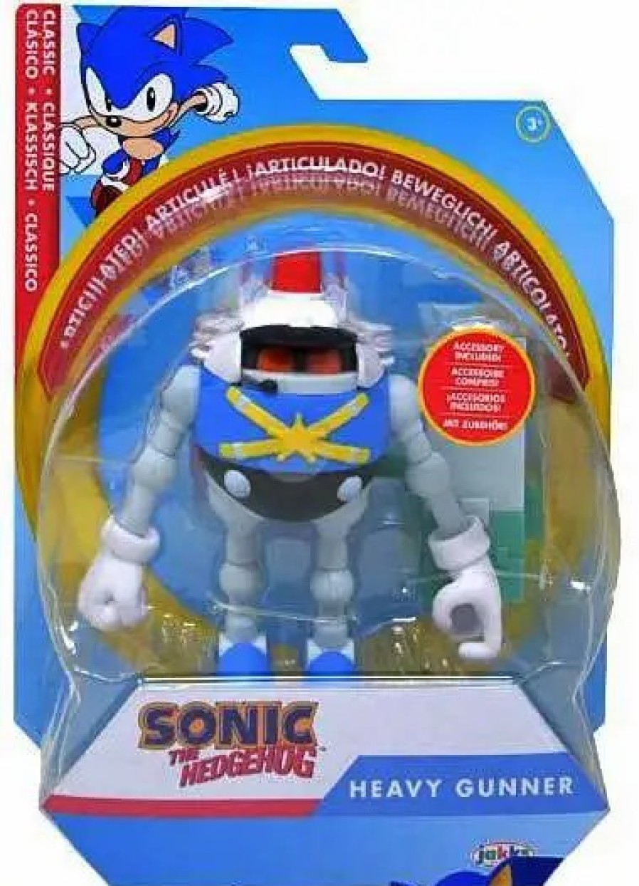 All Brands Jakks Pacific | Sonic The Hedgehog Heavy Gunner Action Figure [Classic, With Blaster]