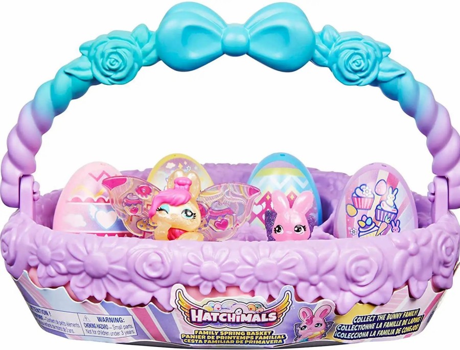 All Brands Spin Master | Hatchimals Family Spring Basket Mystery 8-Pack