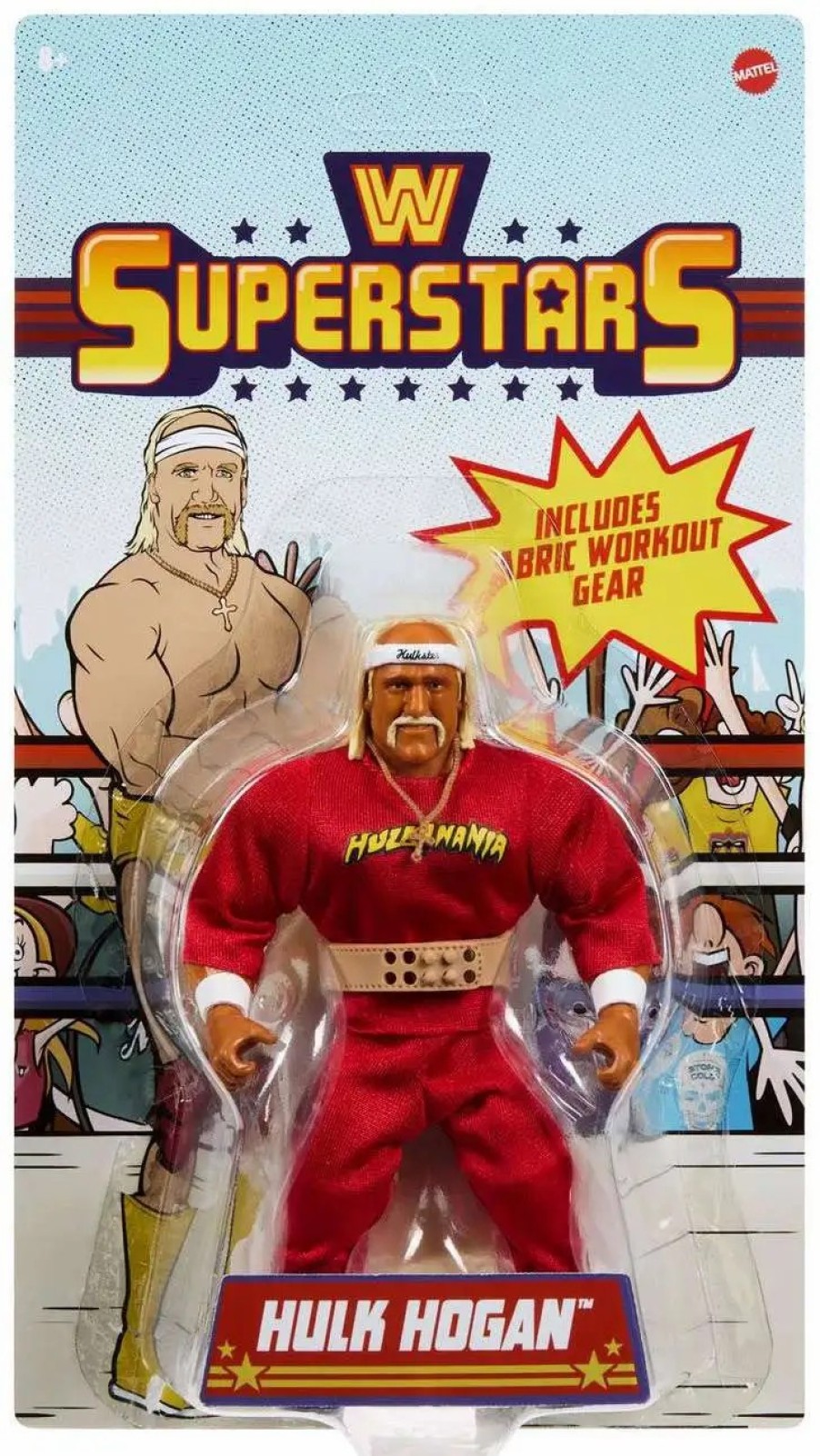 All Brands Mattel Toys | Wwe Wrestling Retro Superstars Hulk Hogan Action Figure