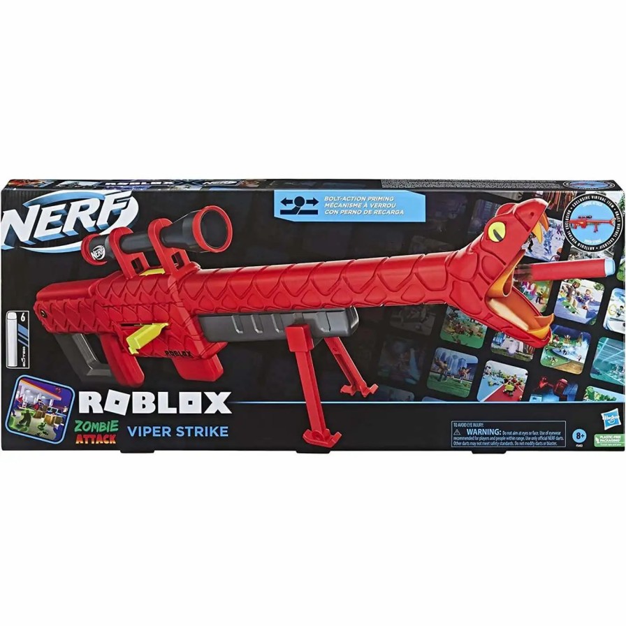 All Brands Hasbro Toys | Nerf Roblox Zombie Attack Viper Strike Dart Blaster Toy