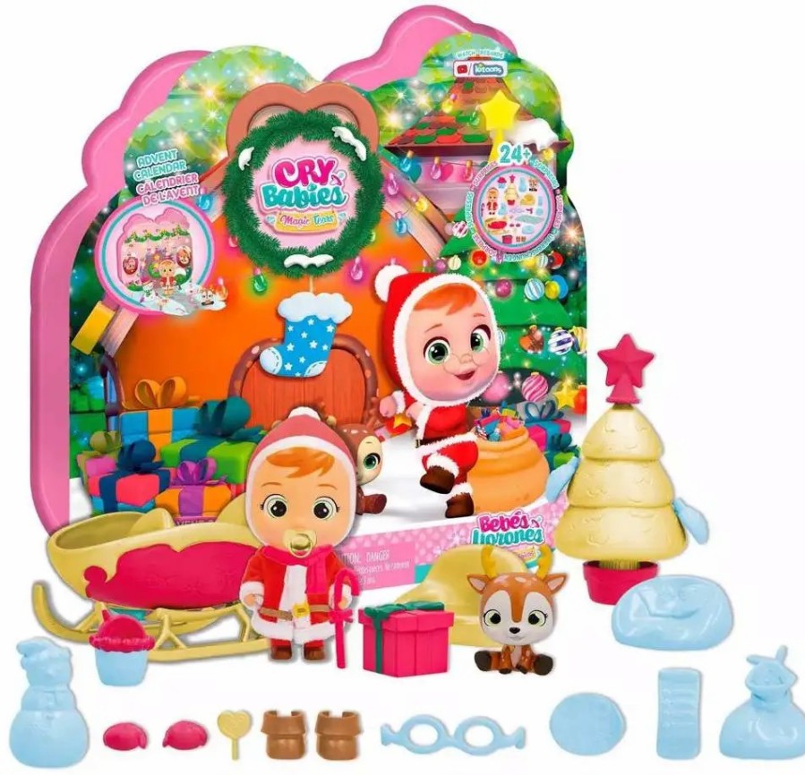 All Brands IMC Toys | Cry Babies Magic Tears Claus Advent Calendar