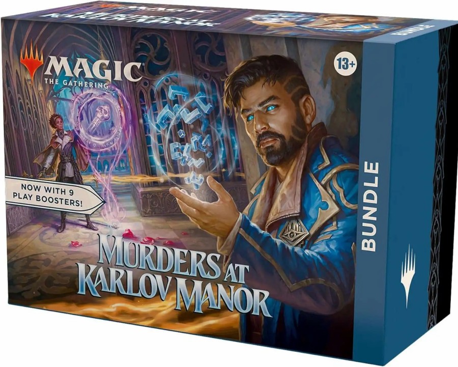 All Brands Wizards of the Coast | Mtg Trading Card Game Murders At Karlov Manor Bundle [Includes Packs & Accessories] (Pre-Order Ships February)