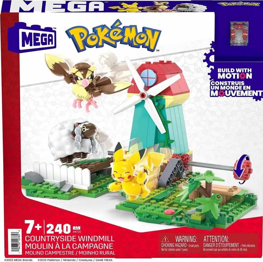 All Brands Mega Construx | Pokemon Countryside Windmill Set