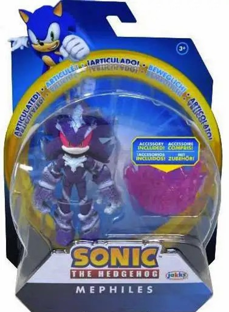 All Brands Jakks Pacific | Sonic The Hedgehog Mephiles Action Figure [With Purple Mist Base] (Pre-Order Ships February)