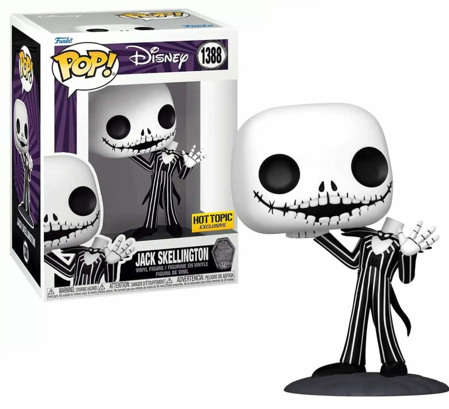 All Brands Funko | Funko The Nightmare Before Christmas Pop! Disney Jack Skellington Exclusive Vinyl Figure #1388 [Headless]