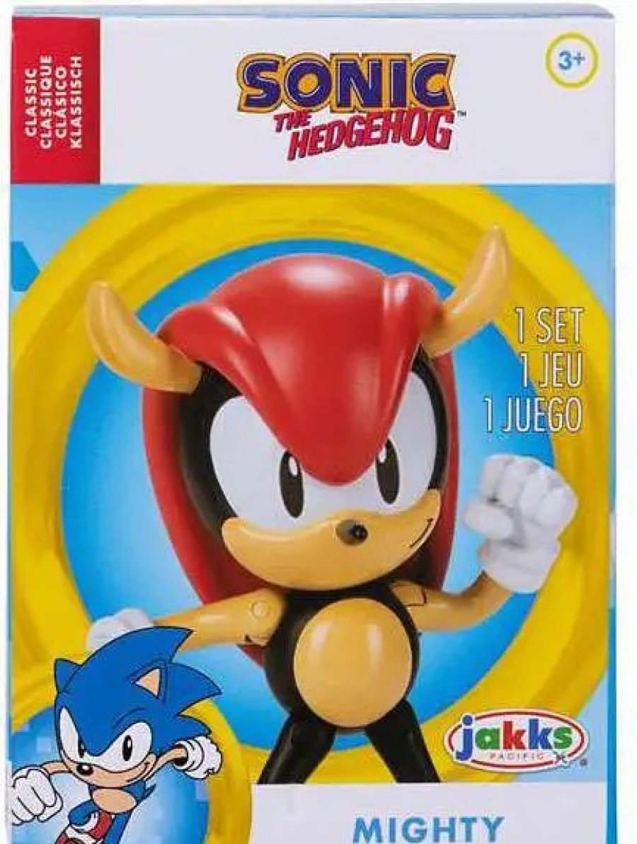 All Brands Jakks Pacific | Sonic The Hedgehog Mighty 2.5-Inch Articulated Mini Figure [Classic]