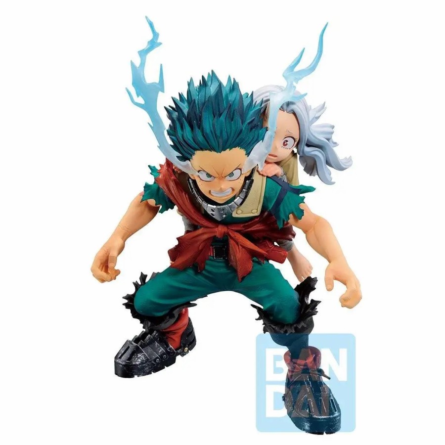 All Brands Bandai Spirits | My Hero Academia Ichibansho Izuku Midoriya And Eri 4.7-Inch Collectible Pvc Figure [Bright Future] (Pre-Order Ships February 2024)