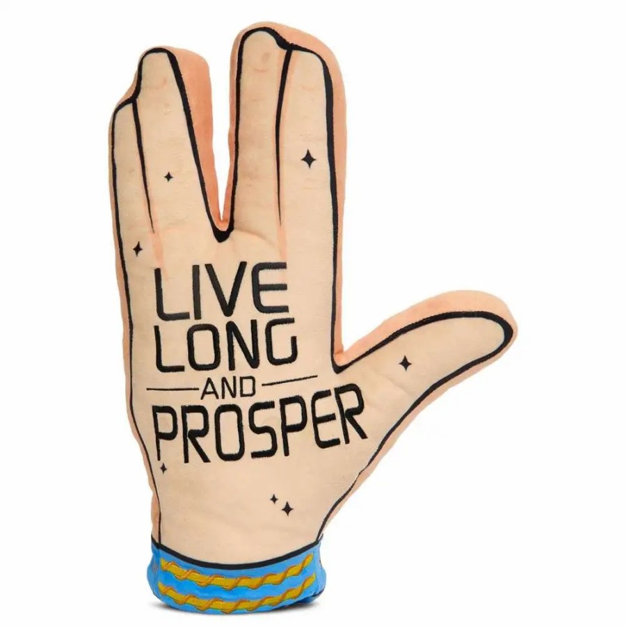 All Brands Kidrobot (NECA) | Star Trek The Original Series Live Long & Prosper 15-Inch Plush