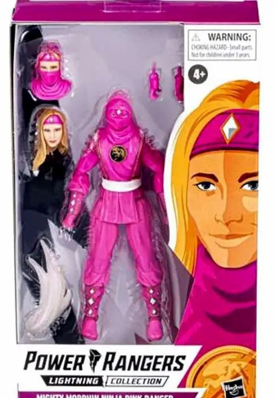 All Brands Hasbro Toys | Power Rangers Mighty Morphin Lightning Collection Ninja Pink Ranger Exclusive Action Figure [Kat]