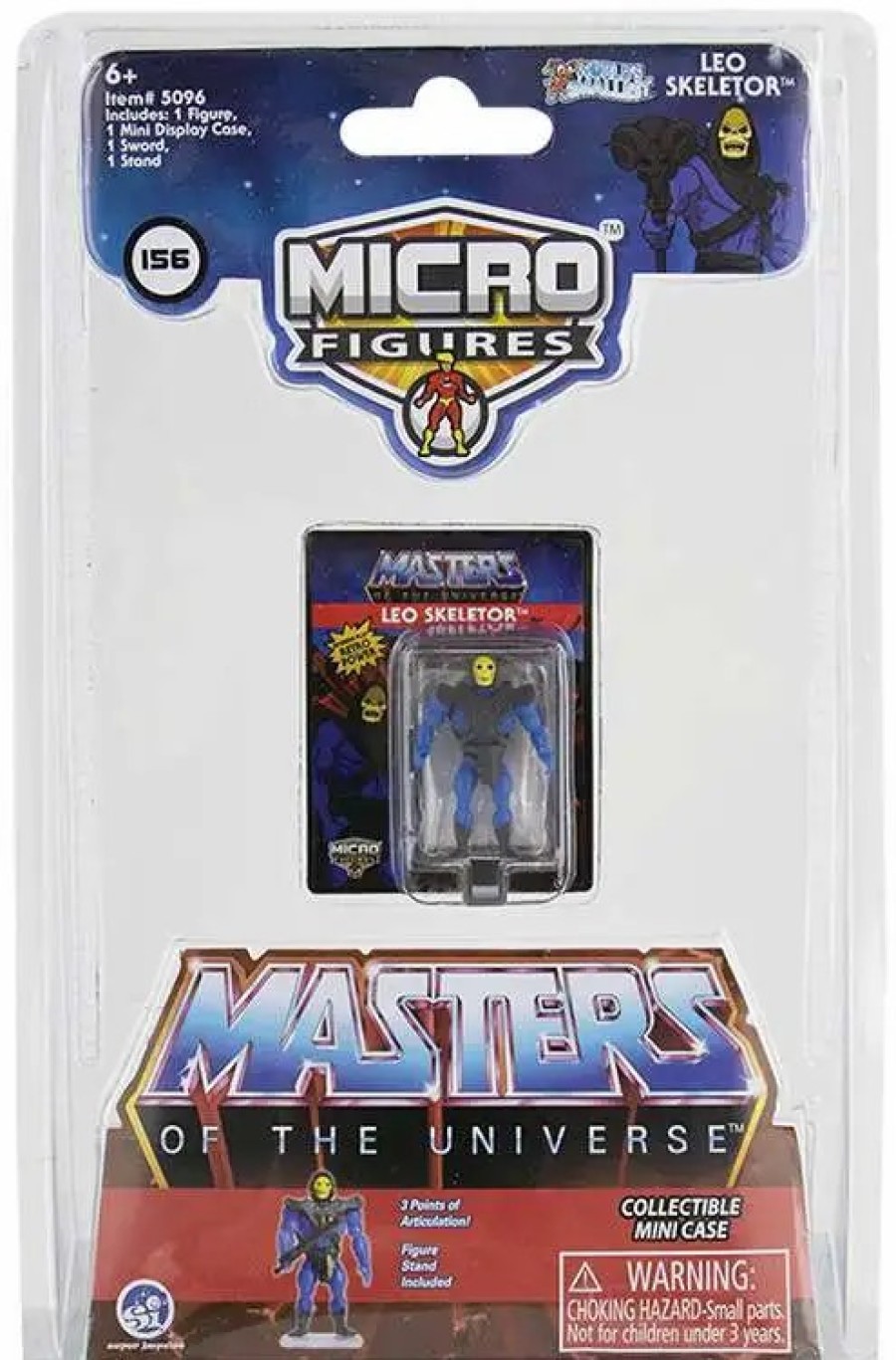 All Brands Super Impulse | World'S Smallest Masters Of The Universe Series 2 Leo Skeletor 1.25-Inch Micro Figure