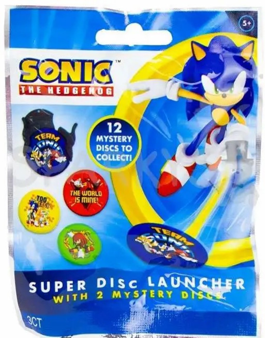 All Brands Forever Clever Inc. | Sonic The Hedgehog Super Disc Launcher Mystery Pack