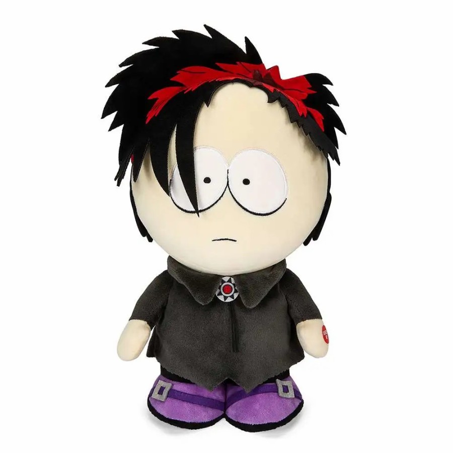 All Brands Kidrobot (NECA) | South Park Goth Kid Pete 13-Inch Plush With Sound (Pre-Order Ships February)