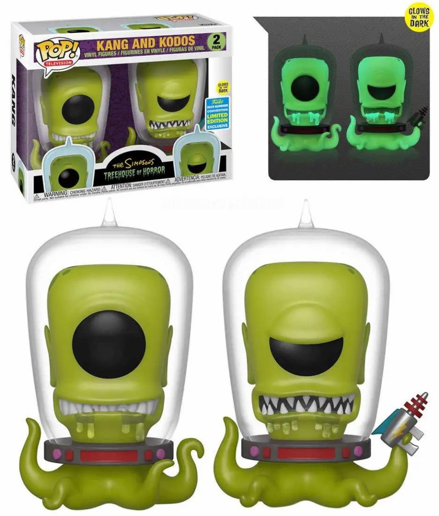 All Brands Funko | Funko The Simpsons Treehouse Of Horror Pop! Animation Kang & Kodos Exclusive Vinyl Figure