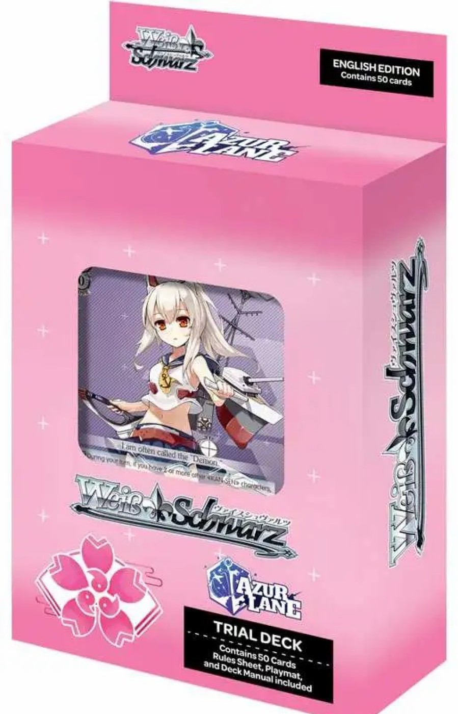 All Brands BushiRoad | Weiss Schwarz Trading Card Game Azur Lane Sakura Empire Version Trial Deck [50 Cards]