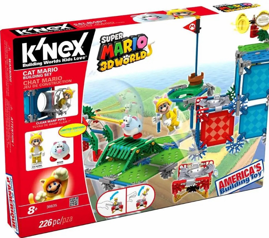 All Brands K'NEX | K'Nex Super Mario 3D Land Cat Mario Set #38635