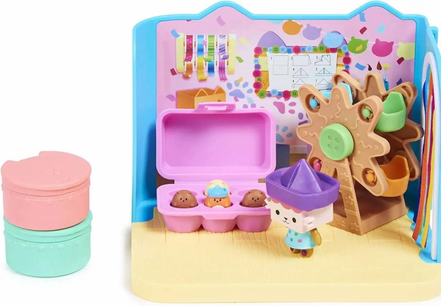 All Brands Spin Master Toys | Gabby'S Dollhouse Baby Box Craft-A-Riffic Room Play Set