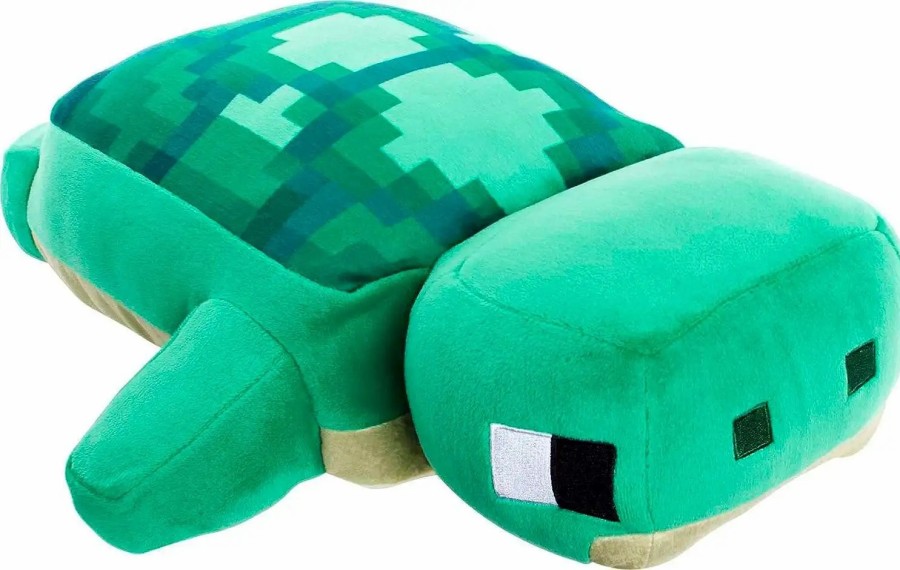 All Brands Mattel | Minecraft Turtle 12-Inch Plush (Pre-Order Ships February)