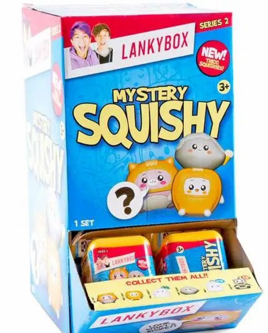 All Brands Bonkers Toy Co. | Lankybox Series 2 Squishy Mystery Box [24 Packs] (Pre-Order Ships February)