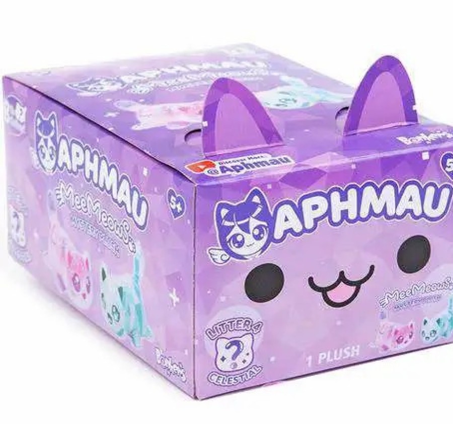 All Brands Bonkers Toy Co. | Aphmau Meemeows Plush Litter 4 6-Inch Mystery Pack [1 Random Figure]