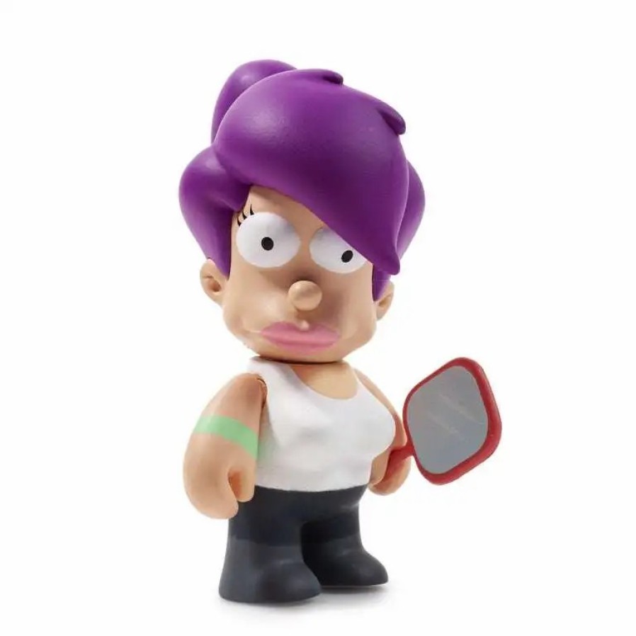 All Brands Kidrobot (NECA) | Futurama Good News Everyone 2 Eyed Leela 2/24 Minifigure [Loose]