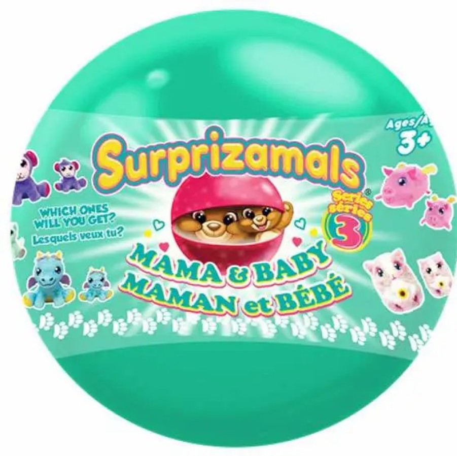 All Brands Beverly Hills Teddy Bear Company | Surprizamals Mama & Baby Series 3 Mystery Pack [2 Random Mini Plush]