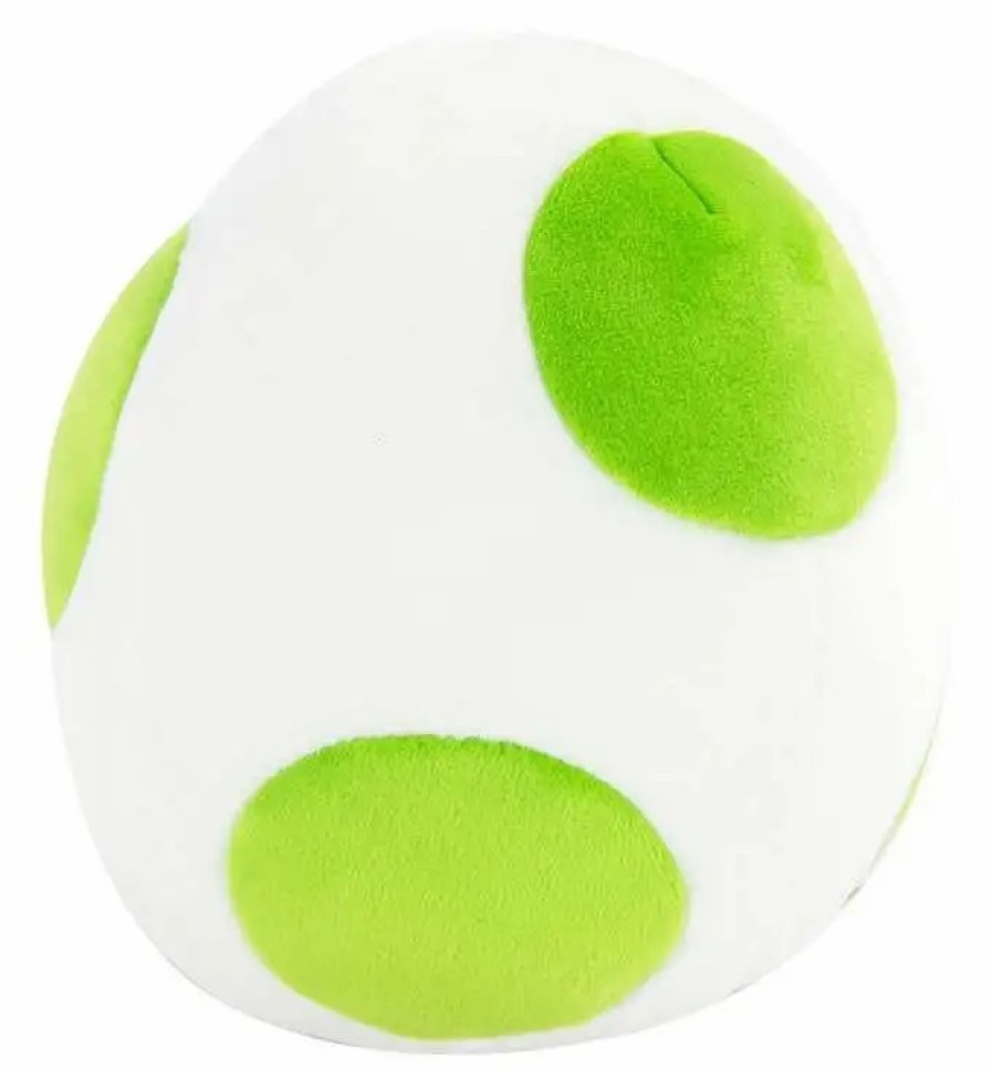 All Brands Tomy | Nintendo Super Mario Mocchi Mocchi Junior Yoshi Egg 6-Inch Plush