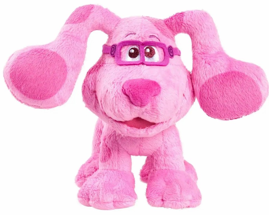 All Brands Just Play | Blue'S Clues & You! Magenta 6-Inch Bean Bag Plush [With Glasses]