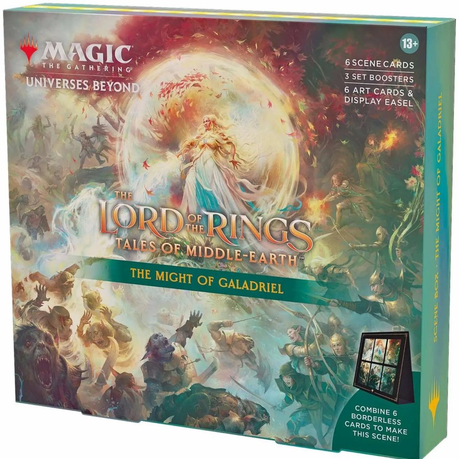 All Brands Wizards of the Coast | Mtg Lord Of The Rings Tales Of Middle-Earth The Might Of Galadriel Scene Box