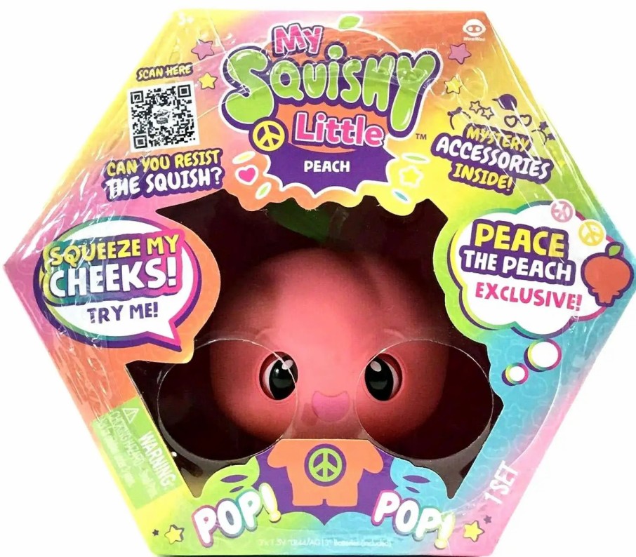 All Brands WowWee | My Squishy Little Peach Peace Exclusive Figure