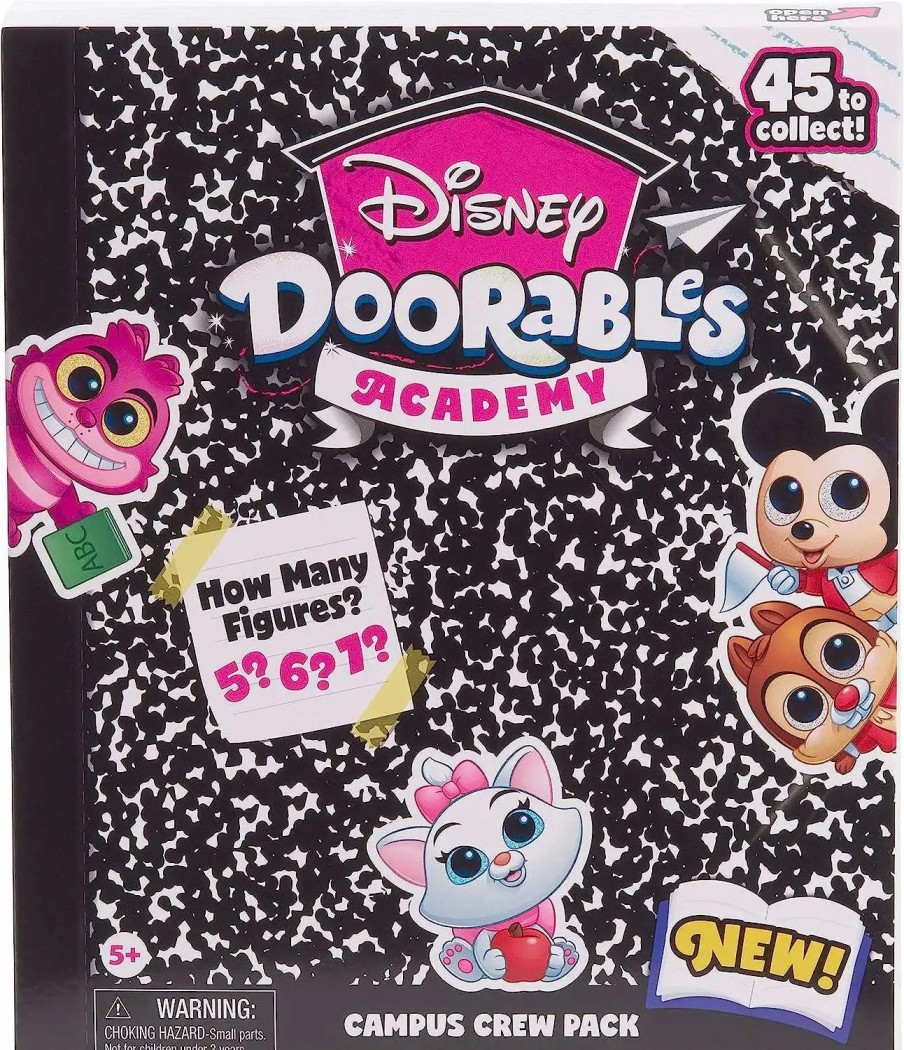 All Brands Moose Toys | Disney Doorables Academy Campus Crew Multi Pack [5, 6 Or 7 Random Figures!]