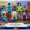 All Brands Jazwares | Roblox Devseries Arsenal Reloaded Rivals Action Figure 6-Pack