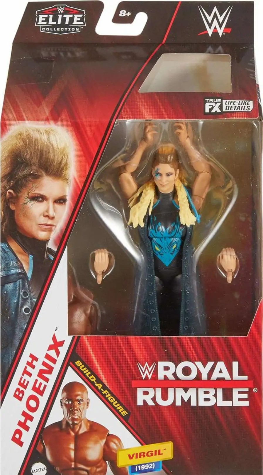 All Brands Mattel Toys | Wwe Wrestling Elite Collection Royal Rumble Beth Phoenix Action Figure [Baf Virgil]