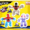 All Brands Moose Toys | Heroes Of Goo Jit Zu Marvel Amazing Agility Spider-Man, Stretch Strength Ghost Spider & Goo Shifter Venom Blast Miles Morales Action Figure 3-Pack