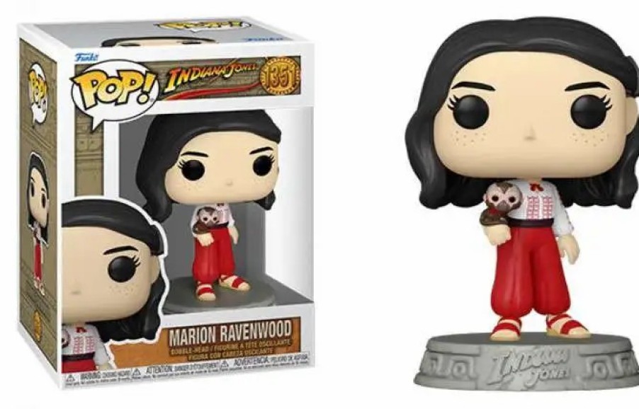 All Brands Funko | Funko Indiana Jones Raiders Of The Lost Ark Pop! Movies Marion Ravenwood Vinyl Figure #1351