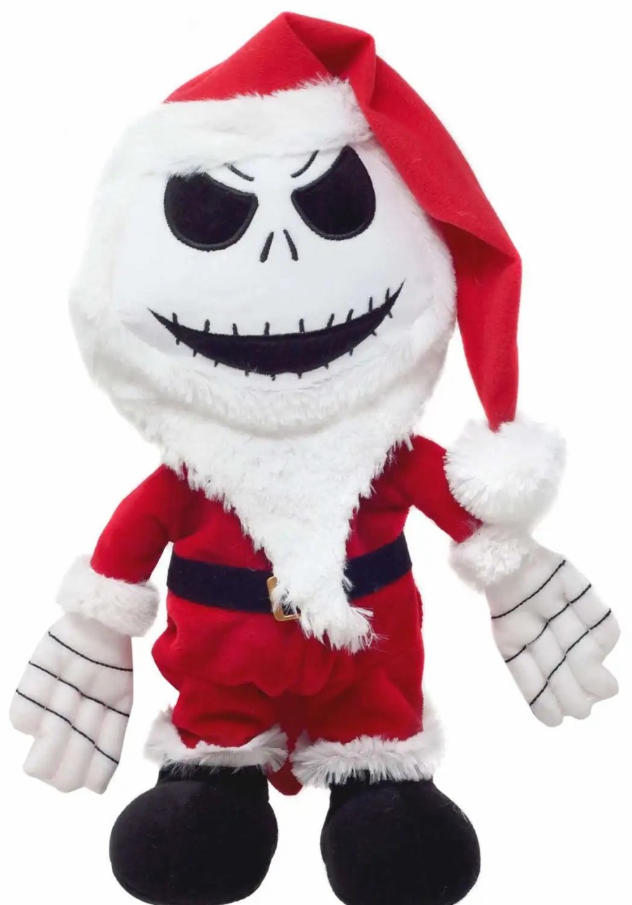 All Brands Kcare | The Nightmare Before Christmas Jack Skellington 13-Inch Animated Plush [Santa]