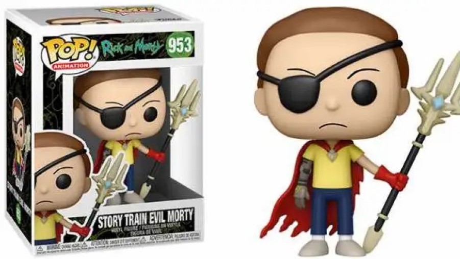 All Brands Funko | Funko Rick & Morty Pop! Animation Story Train Evil Morty Vinyl Figure #953