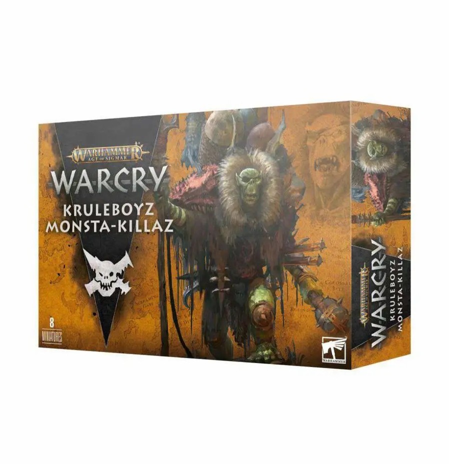 All Brands Games Workshop | Warcry Kruleboyz Monsta-Killaz Miniatures