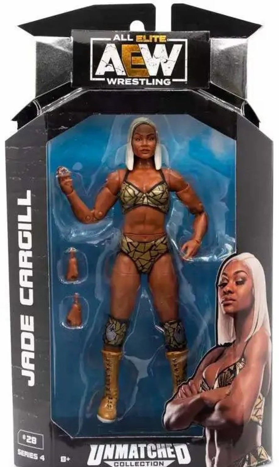 All Brands Jazwares | Aew All Elite Wrestling Unmatched Collection Series 4 Jade Cargill Action Figure