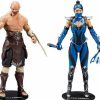 All Brands McFarlane Toys | Mcfarlane Toys Mortal Kombat 11 Series 3 Baraka & Kitana Set Of 2 Action Figures