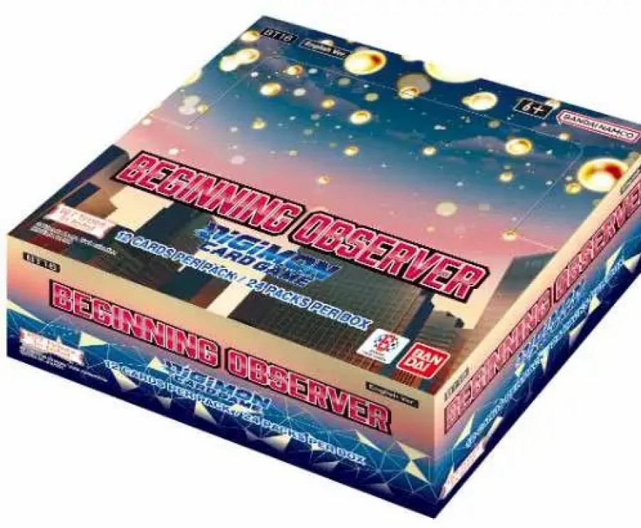 All Brands Bandai | Digimon Trading Card Game Beginning Observer Booster Box Bt16 [24 Packs] (Pre-Order Ships May)