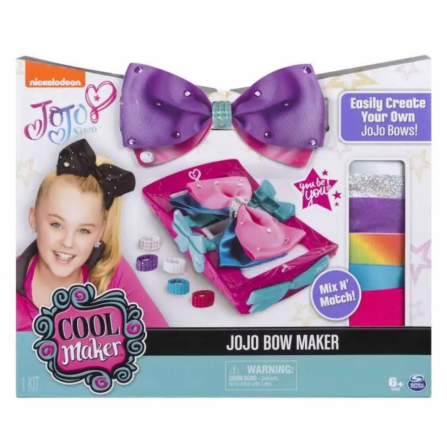 All Brands Spin Master | Nickelodeon Jojo Siwa Cool Maker Jojo Bow Maker Starter Set [Create Your Own Jojo Bows!]