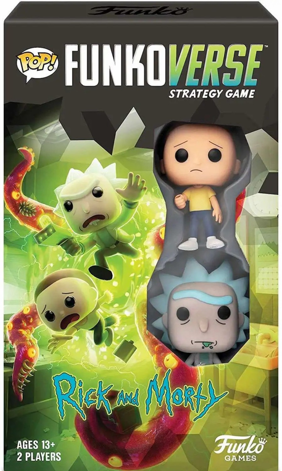 All Brands Funko | Rick & Morty Pop! Funkoverse 100 Strategy Board Game Expandalone